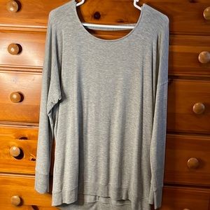 Athleta Gray lightweight sweater